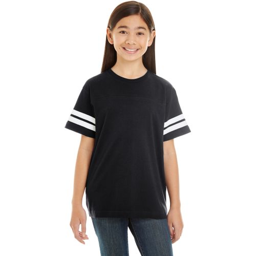 6137 - Youth Football Fine Jersey T-Shirt