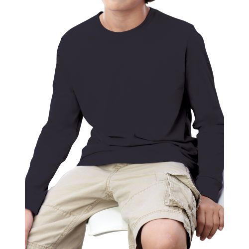 Youth Fine Jersey Long-Sleeve T-Shirt