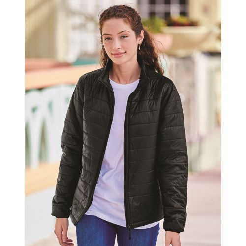 Independent Trading Co Women’s Puffer Jacket