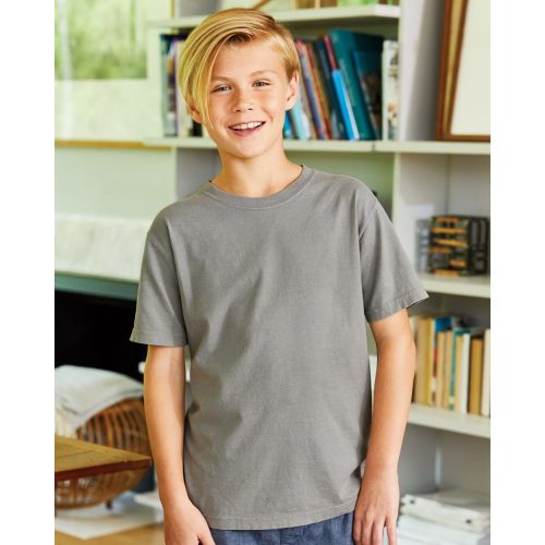 Garment Dyed Youth Short Sleeve T-Shirt