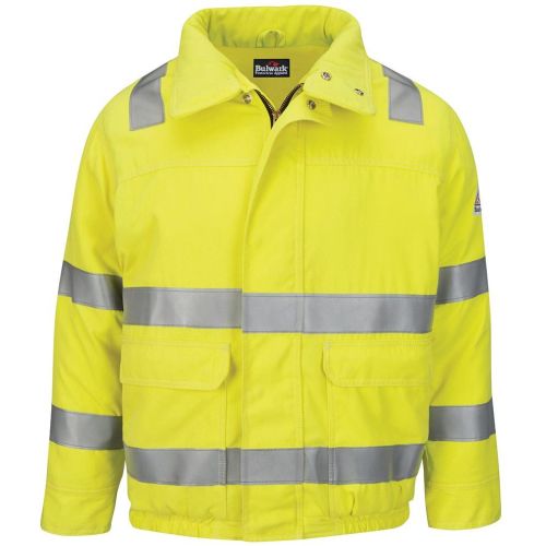 Hi-Visibility Lined Bomber Jacket with Reflective Trim – CoolTouch®2 – Long Sizes