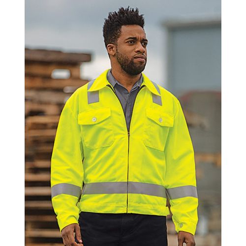 Hi-Visibility Ike Jacket – Long Sizes