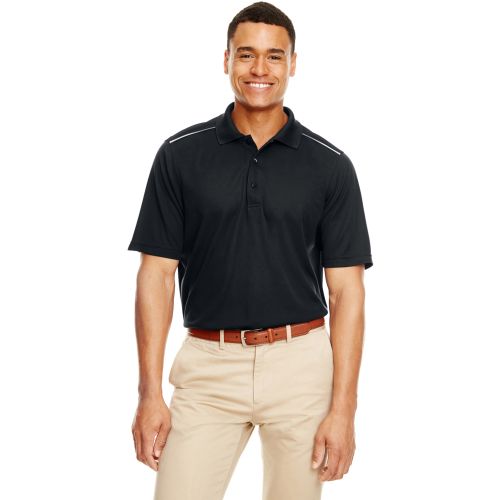 Men’s Radiant Performance Piqué Polo withReflective Piping