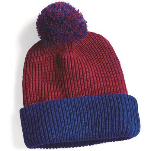 12″ Knit Speckled Pom-Pom Beanie