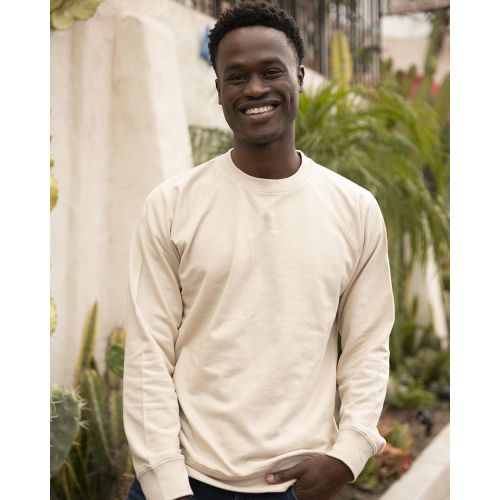Icon Unisex Lightweight Loopback Terry Crew