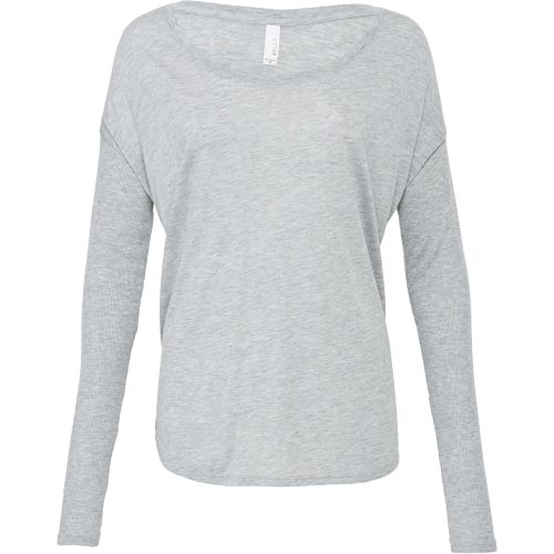 Ladies’ Flowy Long-Sleeve T-Shirt with 2×1 Sleeves