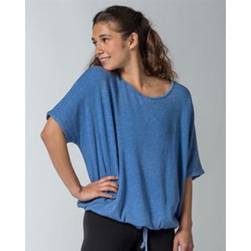 Angel Terry Slouch Tie Up Tee