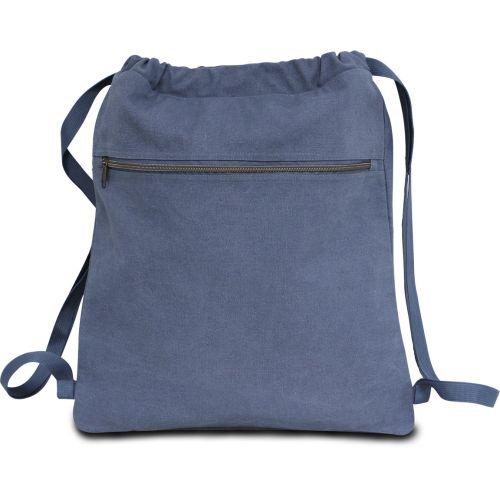 Seaside Cotton Pigment Dyed Drawstring Bag
