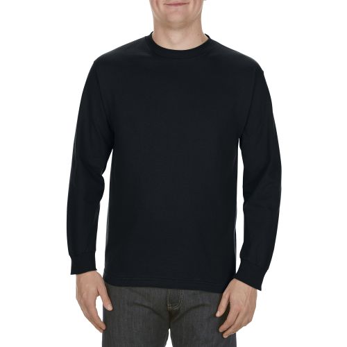 Adult 5.1 oz., 100% Soft Spun Cotton Long-Sleeve T-Shirt