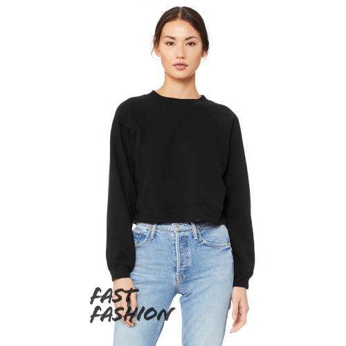 Ladies’ Raglan Pullover Fleece