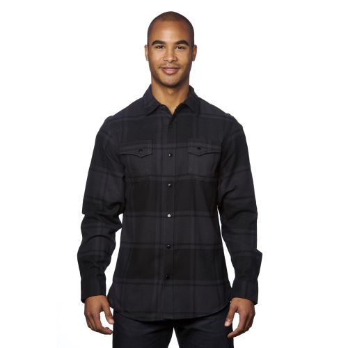 Men’s Snap-Front Flannel Shirt