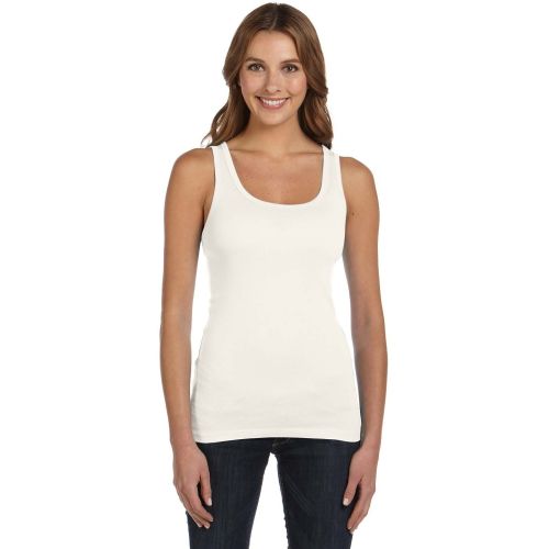 Ladies’ Sheer Mini Rib Tank