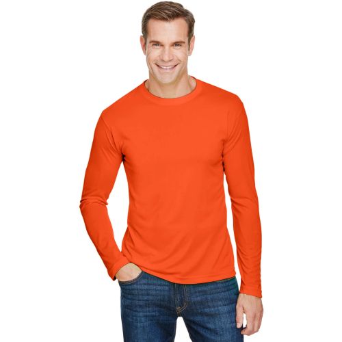 Bayside 5360 100% Polyester Performance Long-Sleeve T-Shirt