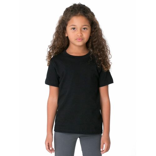Toddler Poly-Cotton Short-Sleeve Crewneck