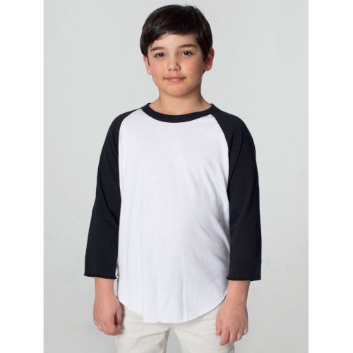 Youth Poly-Cotton 3/4-Sleeve T-Shirt