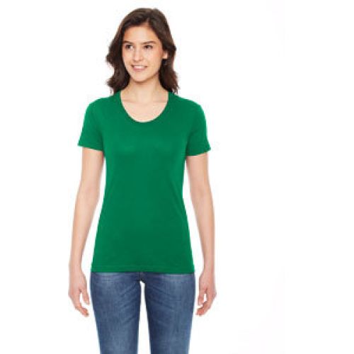 Ladies’ Poly-Cotton Short-Sleeve Crewneck