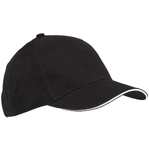6-Panel Twill Sandwich Baseball Cap