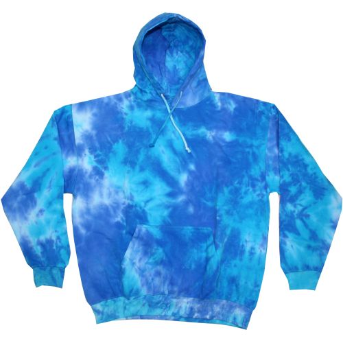 Adult 8.5 oz. Tie-Dyed Pullover Hood
