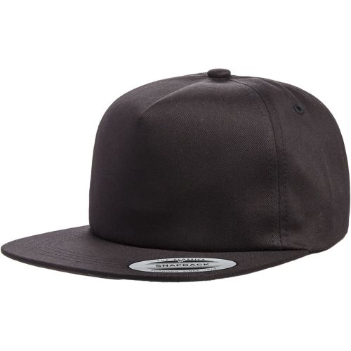 Yupoong Adult Unstructured 5-Panel Snapback Cap