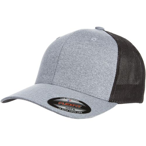 Adult Poly Mélange Stretch Mesh Cap