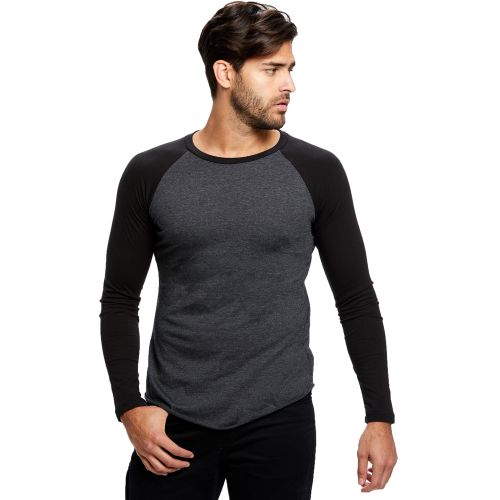 Men’s 4.3 oz. Long-Sleeve Triblend Baseball Raglan