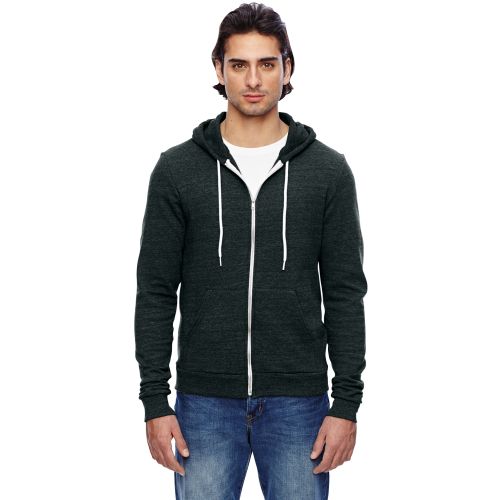 Unisex Triblend Full-Zip Hoodie