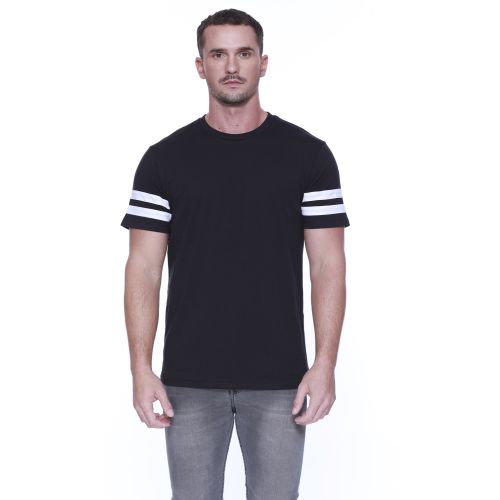 Men’s CVC Stripe Varsity T-Shirt