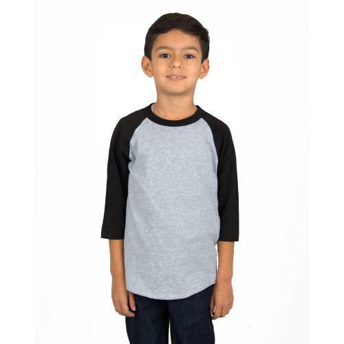 Shaka Wear Youth 6 oz., 3/4-Sleeve Raglan