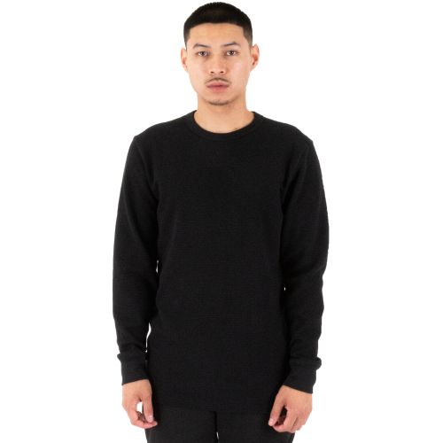 Men’s Spandex Thermal Crewneck T-Shirt