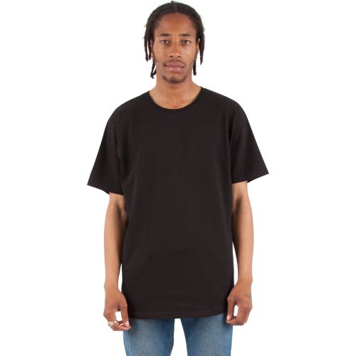 Shaka Wear Adult 6 oz., Curved Hem Long T-Shirt