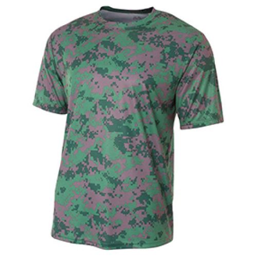 Youth Camo Performance Crew T-Shirt
