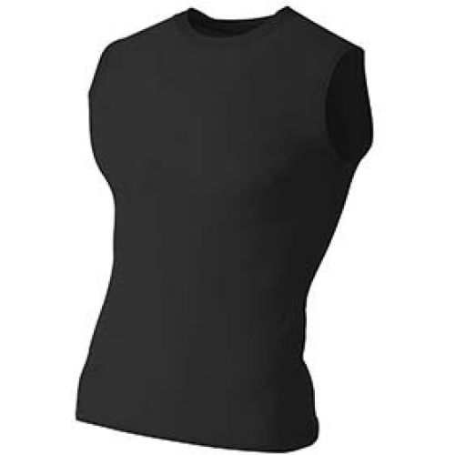Youth Sleeveless Compression Muscle T-Shirt