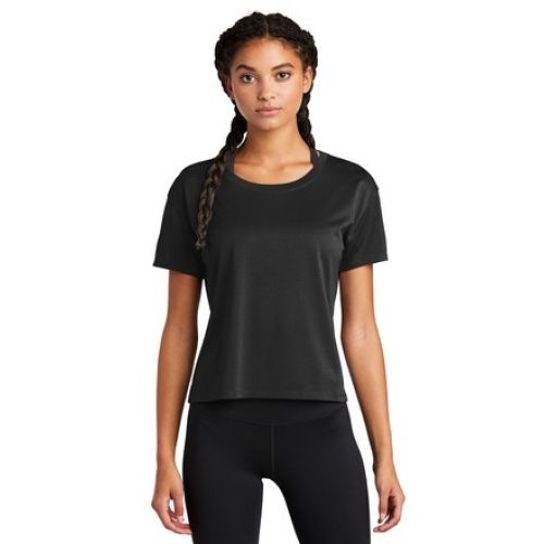 Sport-Tek Ladies PosiCharge Draft Crop Tee.