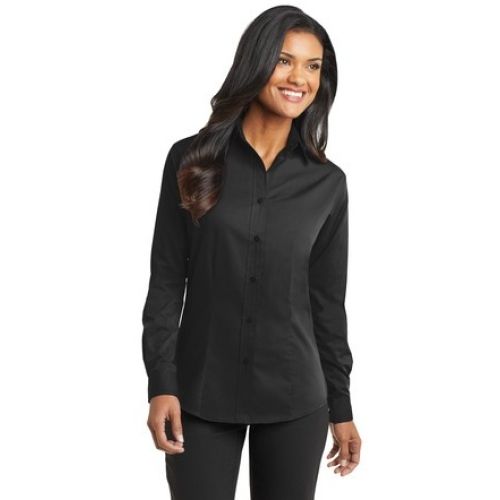 DISCONTINUED Port Authority Ladies Tonal Pattern Easy Care Shirt.