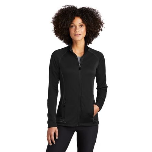 Eddie Bauer Ladies Smooth Fleece Base Layer Full-Zip.