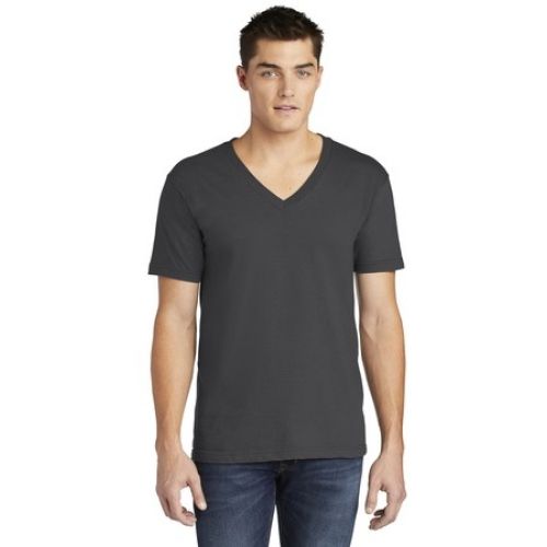 American Apparel Fine Jersey V-Neck T-Shirt.