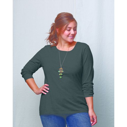 Ladies’ JMS 4.5 oz.,100% Ringspun Cotton Long-Sleeve T-Shirt