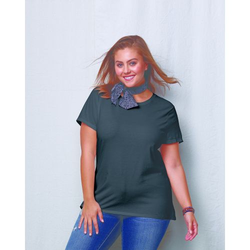 Ladies’ JMS 4.5 oz., 100% Ringspun Cotton Crew T-Shirt