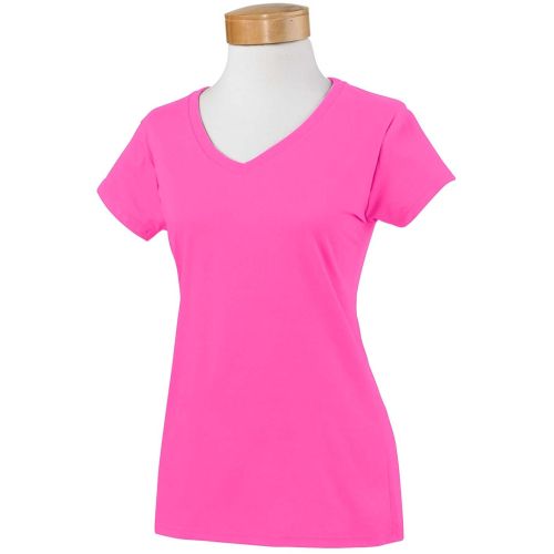 Ladies’ SoftStyle® 4.5 oz. Fitted V-Neck T-Shirt