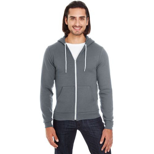 Unisex Flex Fleece USA Made Zip Hoodie