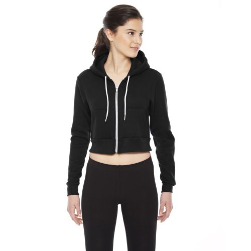 Ladies’ Cropped Flex Fleece Zip Hoodie