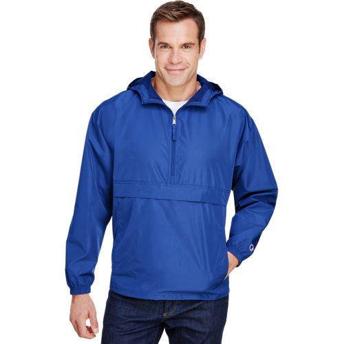 Adult Packable Anorak 1/4 Zip Jacket