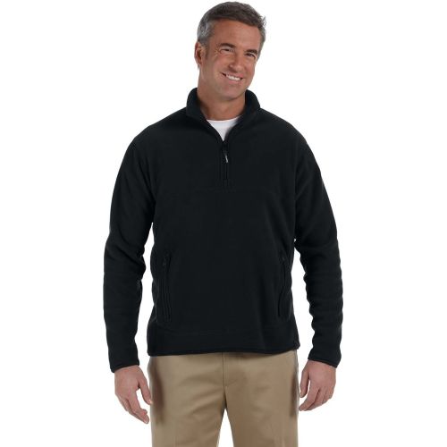 Polartec® Colorblock Quarter-Zip Fleece Jacket
