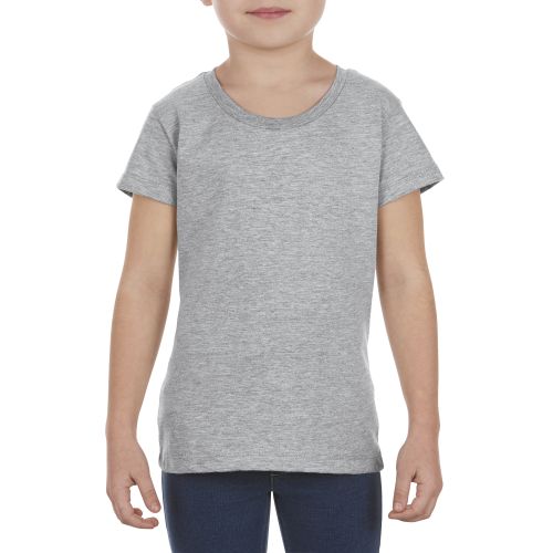 Girls’ 4.3 oz., Ringspun Cotton T-Shirt