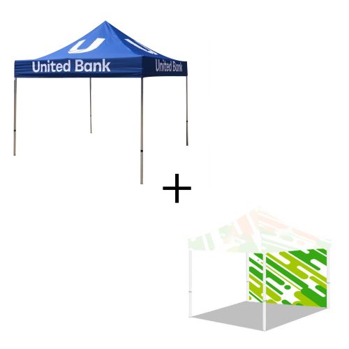 10 x 10 Event Tent with Backwall