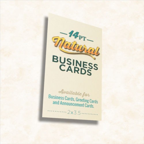 Natural Business Cards