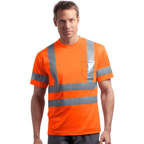 CS408 CornerStone – ANSI 107 Class 3 Short Sleeve Snag-Resistant Reflective T-Shirt