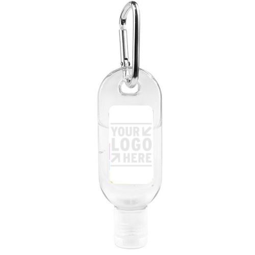 2 oz. Hand sanitizer with Carabiner