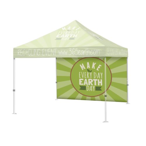 Event tent full back wall