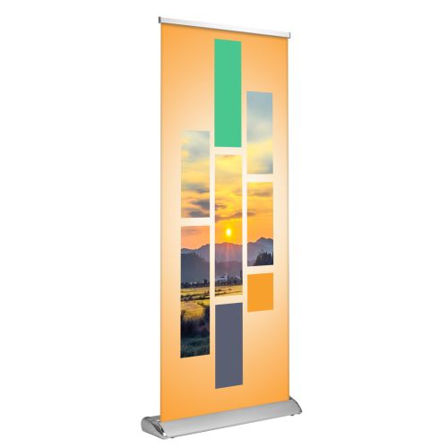 Deluxe Banner Stand Single Sided.